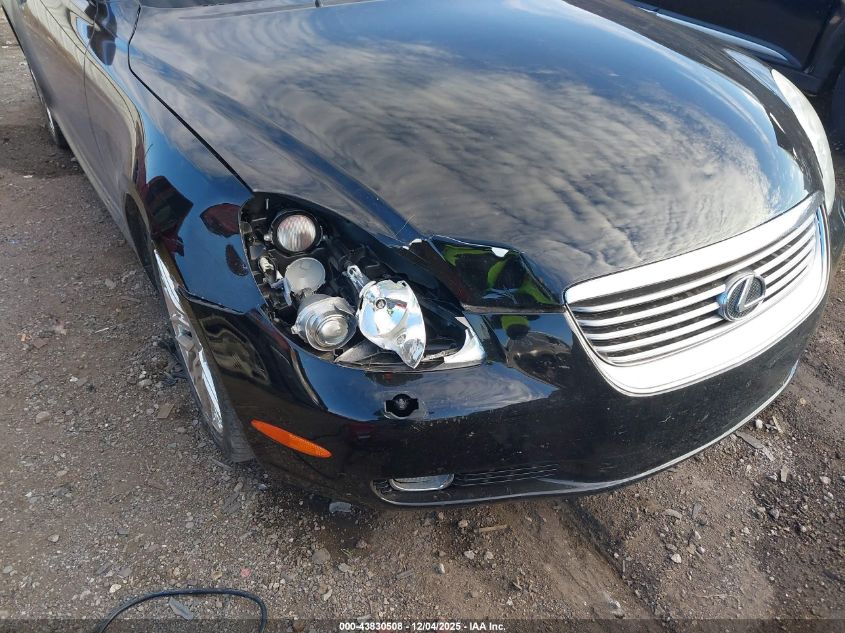 2002 Lexus Sc 430 VIN: JTHFN48Y720016694 Lot: 43830508