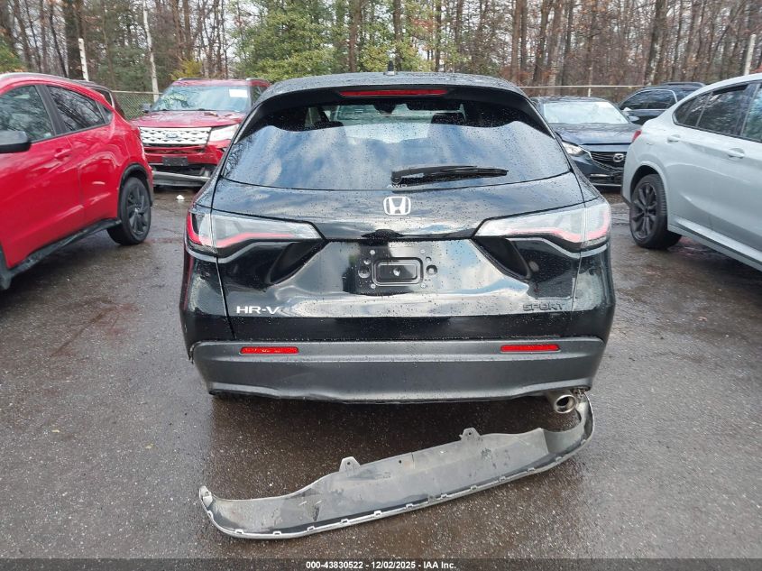 2023 Honda Hr-V Awd Sport VIN: 3CZRZ2H52PM748663 Lot: 43830522