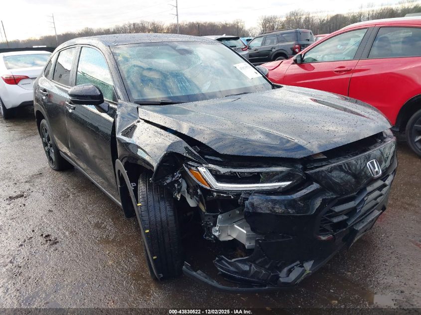 2023 Honda Hr-V Awd Sport VIN: 3CZRZ2H52PM748663 Lot: 43830522