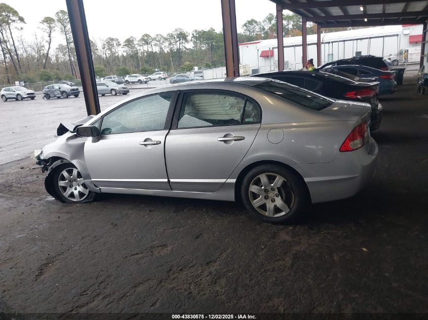 2009 Honda Civic Lx VIN: 19XFA16569E024419 Lot: 43830575