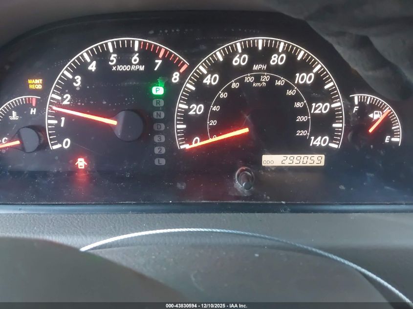 2005 Toyota Camry Le VIN: 4T1BE32K05U639050 Lot: 43830594