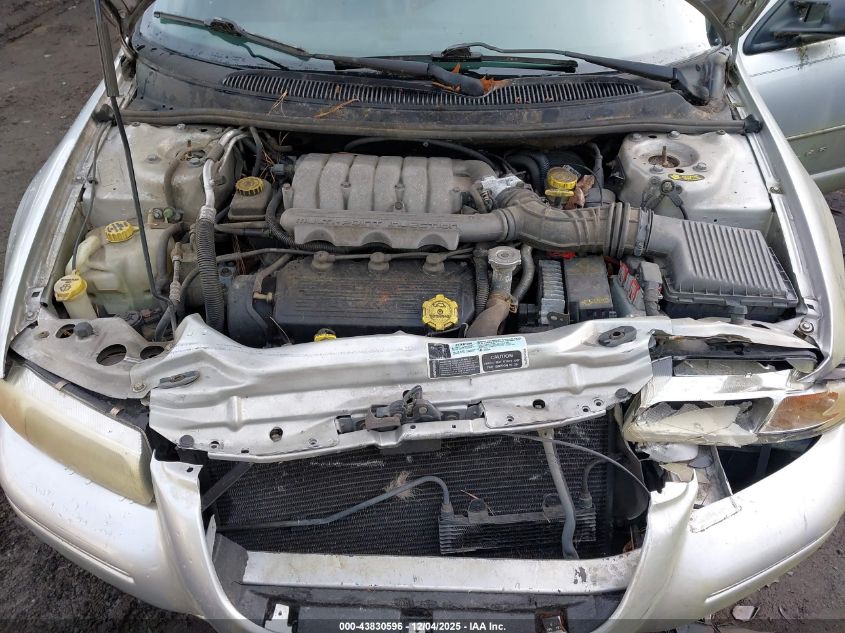 2000 Chrysler Cirrus Lxi VIN: 1C3EJ56H3YN144450 Lot: 43830596