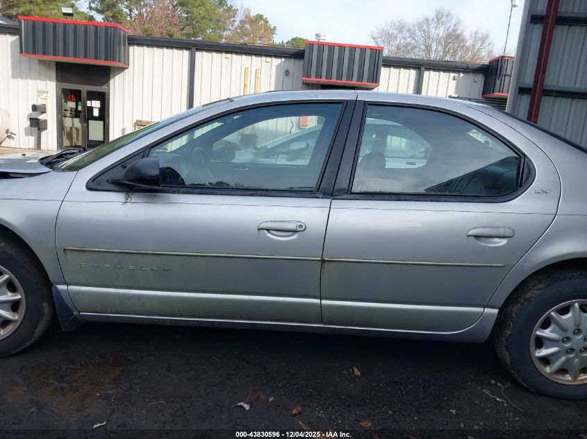 2000 Chrysler Cirrus Lxi VIN: 1C3EJ56H3YN144450 Lot: 43830596