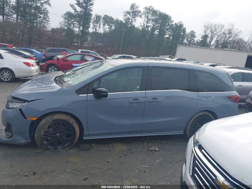 2025 Honda Odyssey Sport-L VIN: 5FNRL6H75SB059231 Lot: 43830640