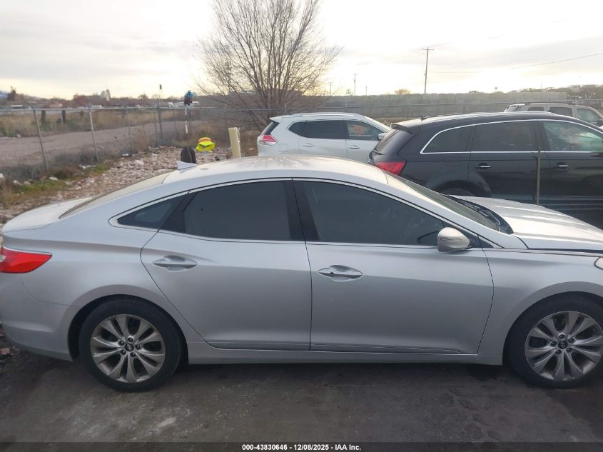 2014 Hyundai Azera VIN: KMHFG4JG3EA343407 Lot: 43830646