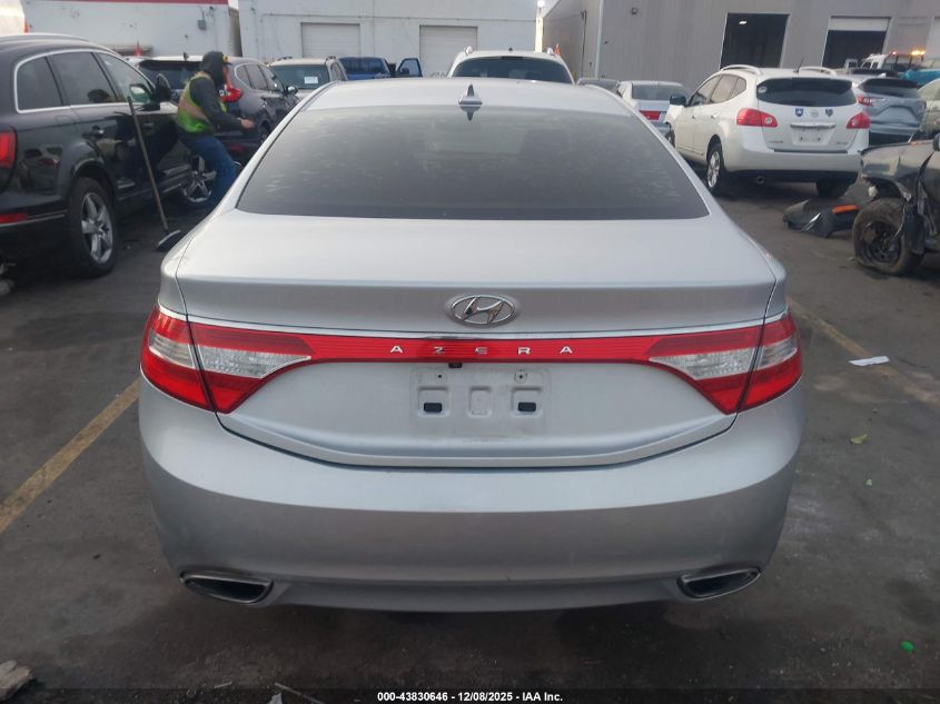2014 Hyundai Azera VIN: KMHFG4JG3EA343407 Lot: 43830646