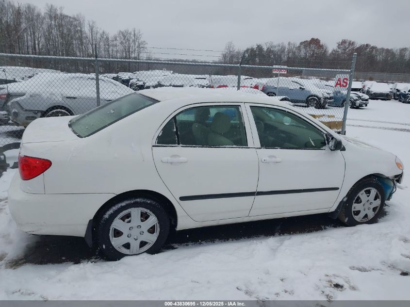 2007 Toyota Corolla Ce VIN: JTDBR32E770101622 Lot: 43830695