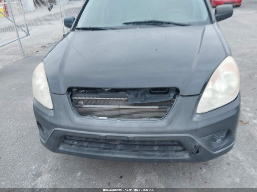 2006 Honda Cr-V Lx VIN: SHSRD685X6U400391 Lot: 43830698