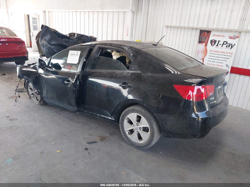 2012 Kia Forte 2.0 Ex black Lot 111043830705 Vin KNAFU4A20C5621605