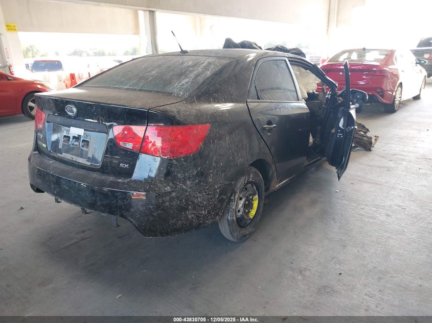 2012 Kia Forte 2.0 Ex black Lot 111043830705 Vin KNAFU4A20C5621605