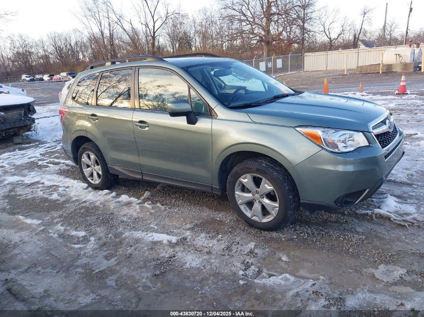 2016 Subaru Forester 2.5I Premium VIN: JF2SJAGC6GH511821 Lot: 43830720