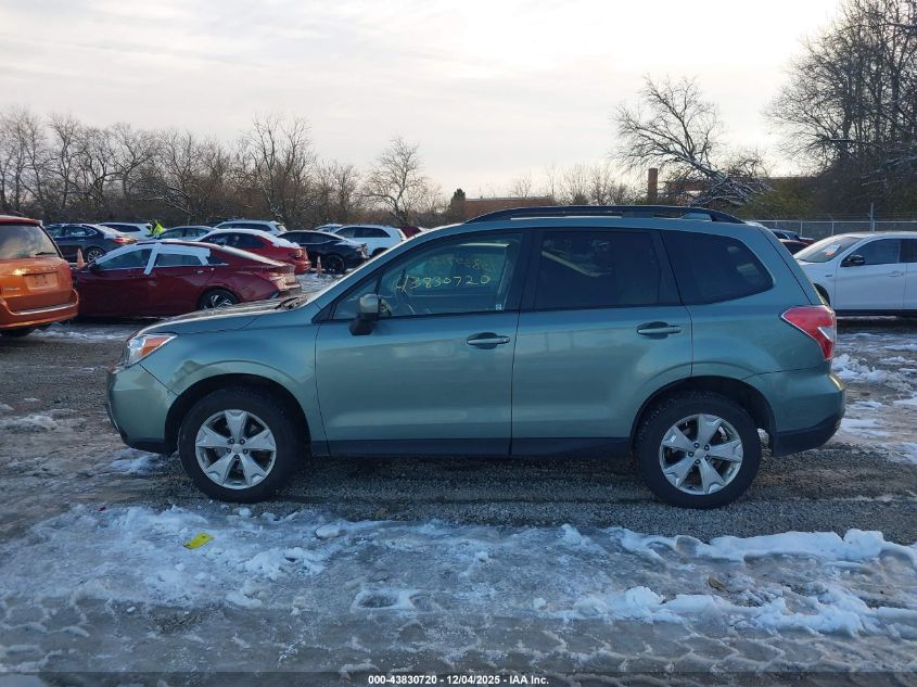 2016 Subaru Forester 2.5I Premium VIN: JF2SJAGC6GH511821 Lot: 43830720