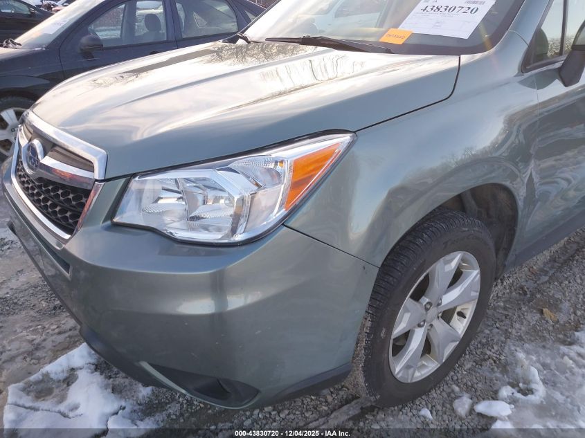 2016 Subaru Forester 2.5I Premium VIN: JF2SJAGC6GH511821 Lot: 43830720