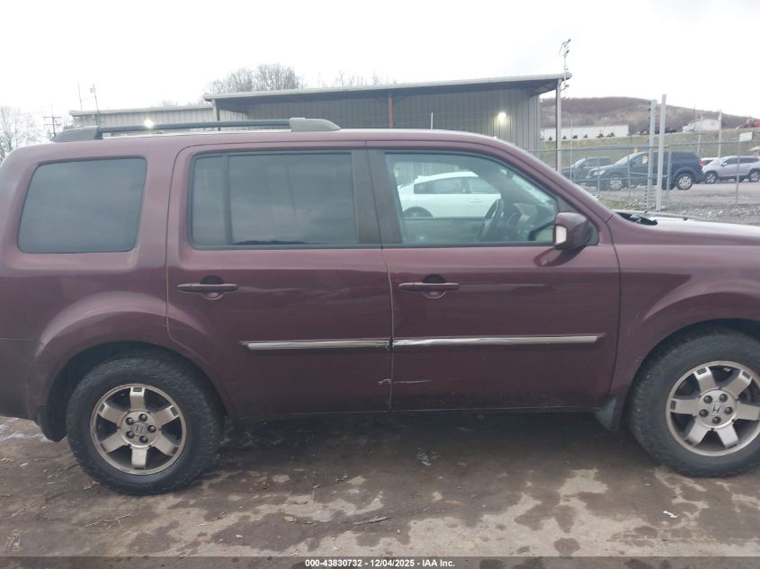 2011 Honda Pilot Touring VIN: 5FNYF4H93BB033557 Lot: 43830732