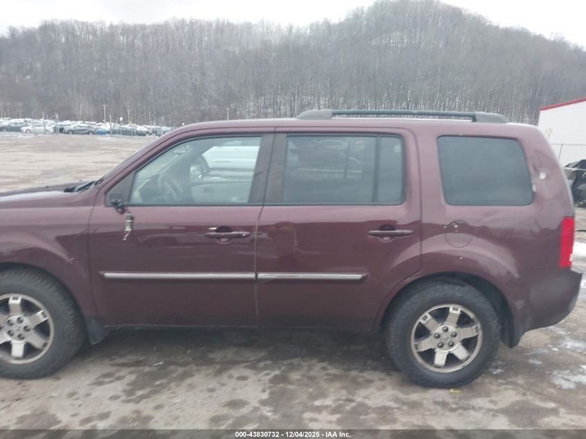 2011 Honda Pilot Touring VIN: 5FNYF4H93BB033557 Lot: 43830732