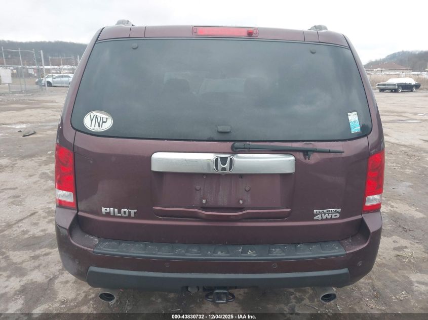 2011 Honda Pilot Touring VIN: 5FNYF4H93BB033557 Lot: 43830732