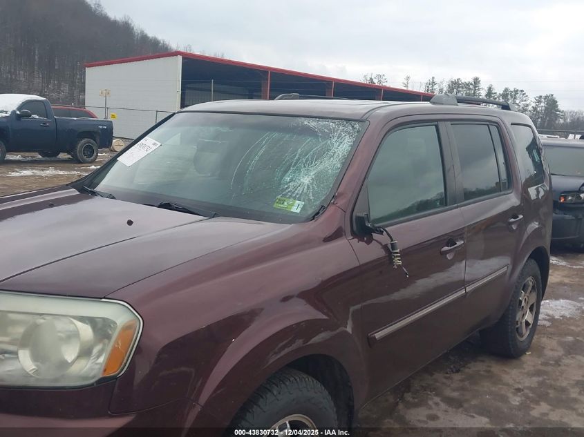 2011 Honda Pilot Touring VIN: 5FNYF4H93BB033557 Lot: 43830732