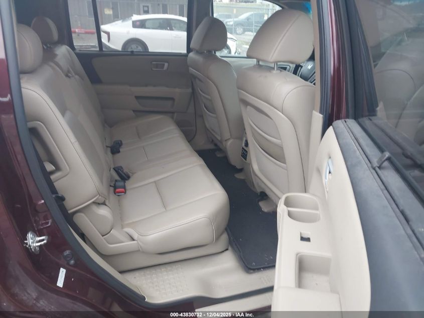 2011 Honda Pilot Touring VIN: 5FNYF4H93BB033557 Lot: 43830732