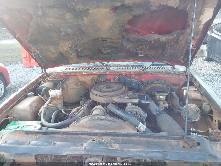 1989 Chevrolet Blazer S10 VIN: 1GNCT18Z3K0180520 Lot: 43830738