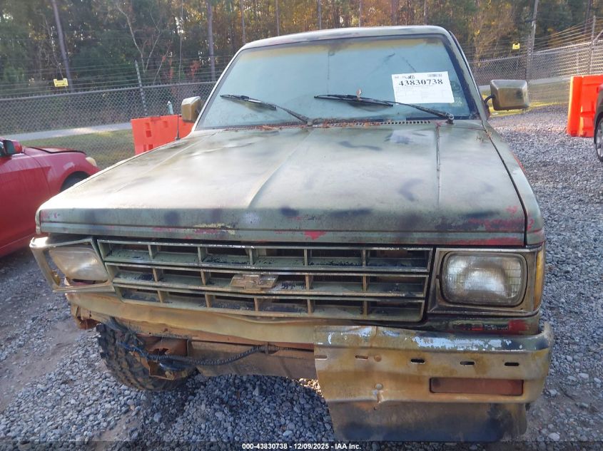 1989 Chevrolet Blazer S10 VIN: 1GNCT18Z3K0180520 Lot: 43830738