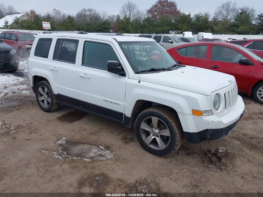 JEEP PATRIOT HIGH ALTITUDE FWD