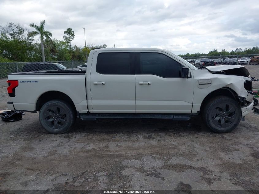 2022 Ford F-150 Lightning Lariat VIN: 1FT6W1EV2NWG03216 Lot: 43830768