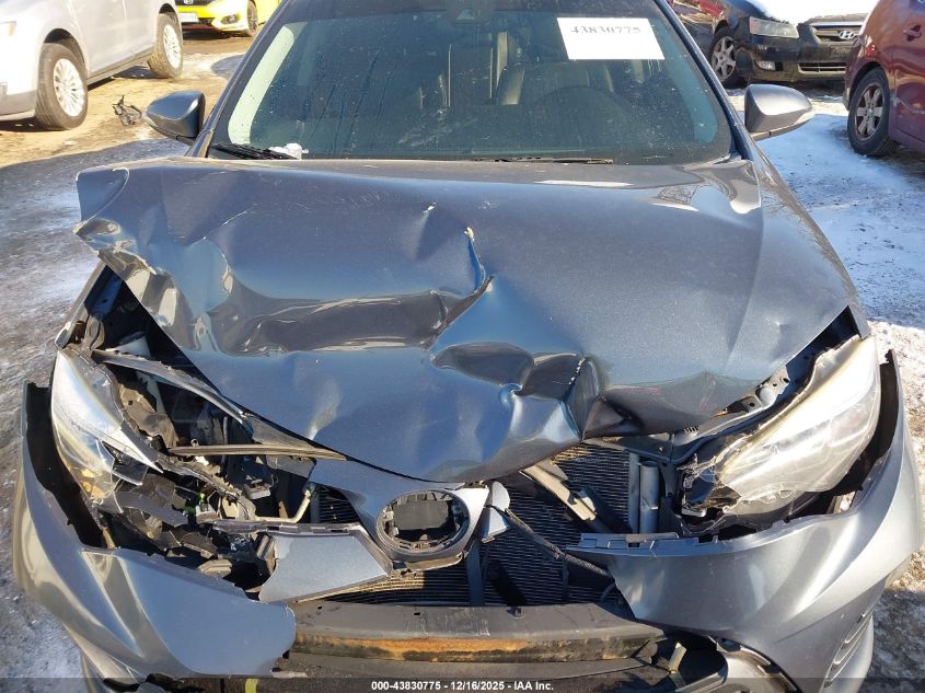 2017 Toyota Corolla Se VIN: 2T1BURHE9HC864161 Lot: 43830775