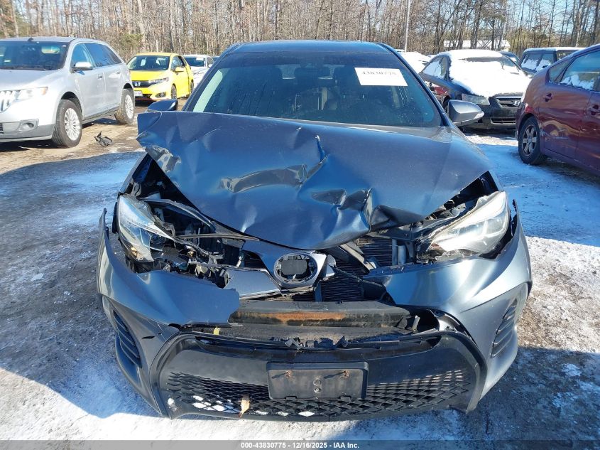 2017 Toyota Corolla Se VIN: 2T1BURHE9HC864161 Lot: 43830775