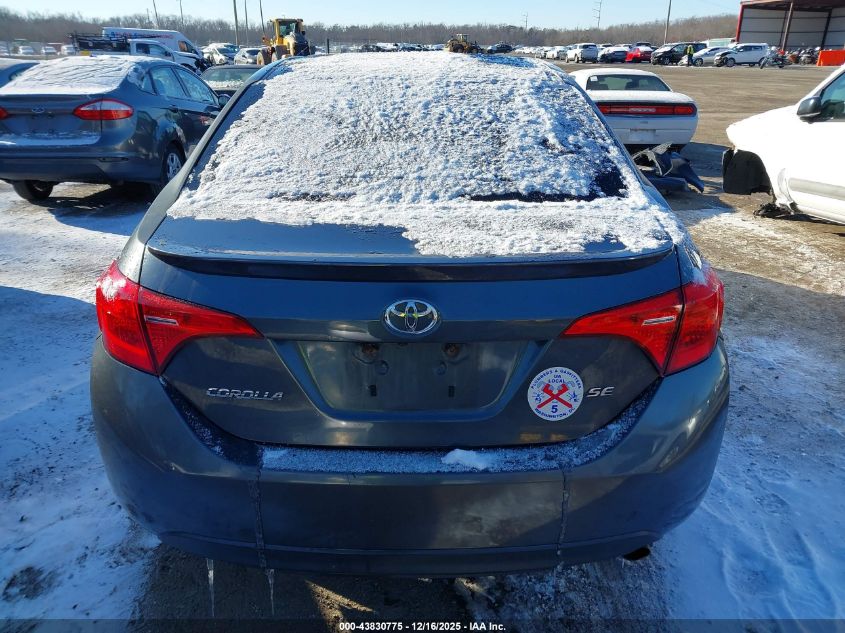 2017 Toyota Corolla Se VIN: 2T1BURHE9HC864161 Lot: 43830775