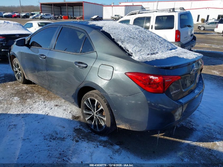 2017 Toyota Corolla Se VIN: 2T1BURHE9HC864161 Lot: 43830775
