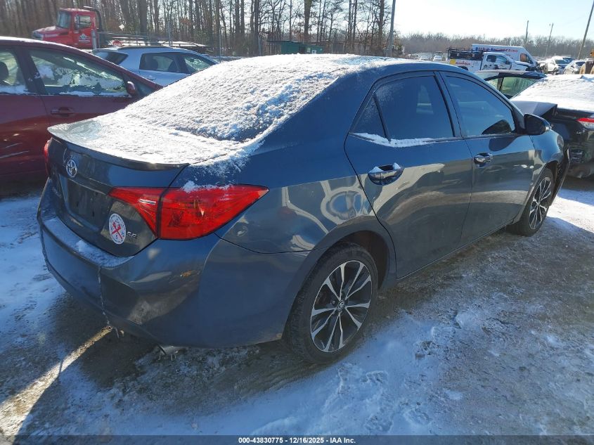 2017 Toyota Corolla Se VIN: 2T1BURHE9HC864161 Lot: 43830775