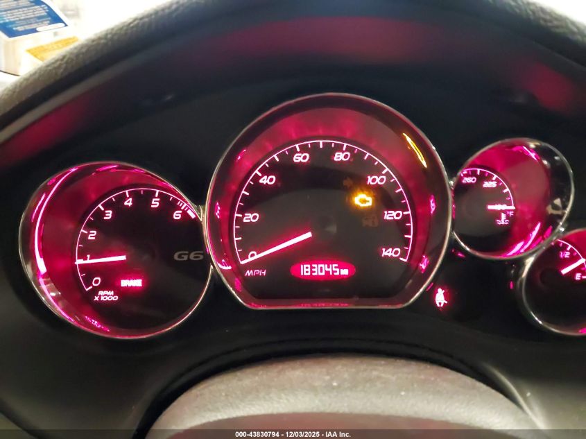 2006 Pontiac G6 VIN: 1G2ZF55B664174464 Lot: 43830794