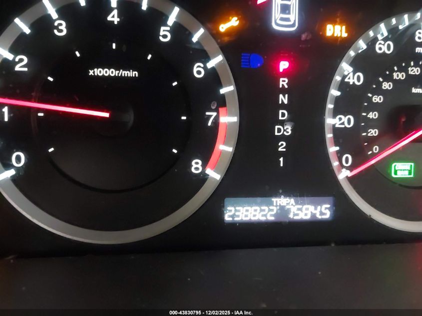 2009 Honda Accord 2.4 Lx-P VIN: 1HGCP26439A097539 Lot: 43830795