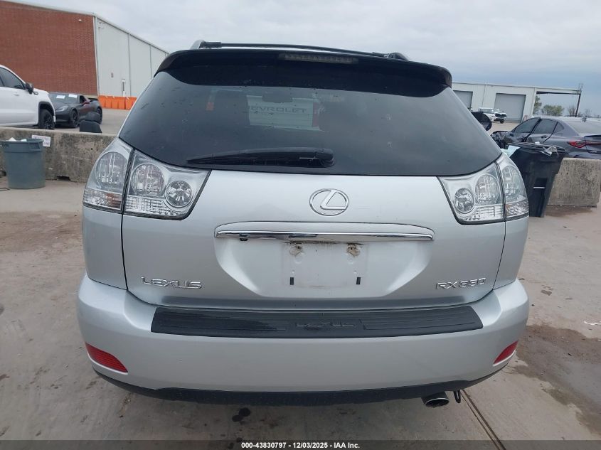 2009 Lexus Rx 350 VIN: 2T2GK31U79C062313 Lot: 43830797