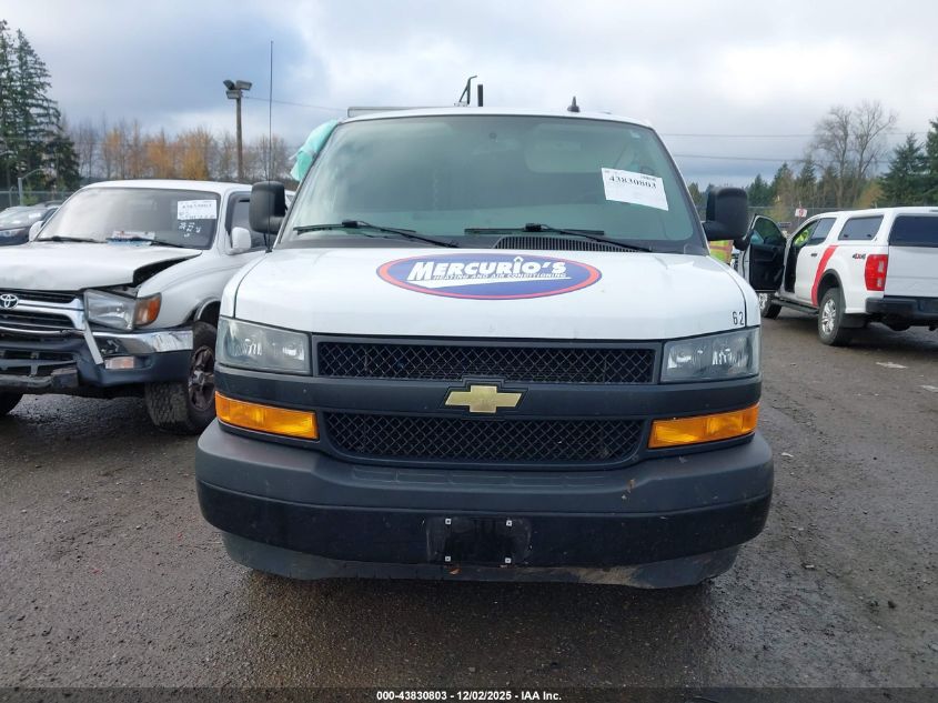2023 Chevrolet Express Cargo Rwd 2500 Regular Wheelbase Wt VIN: 1GCWGAFP6P1109017 Lot: 43830803