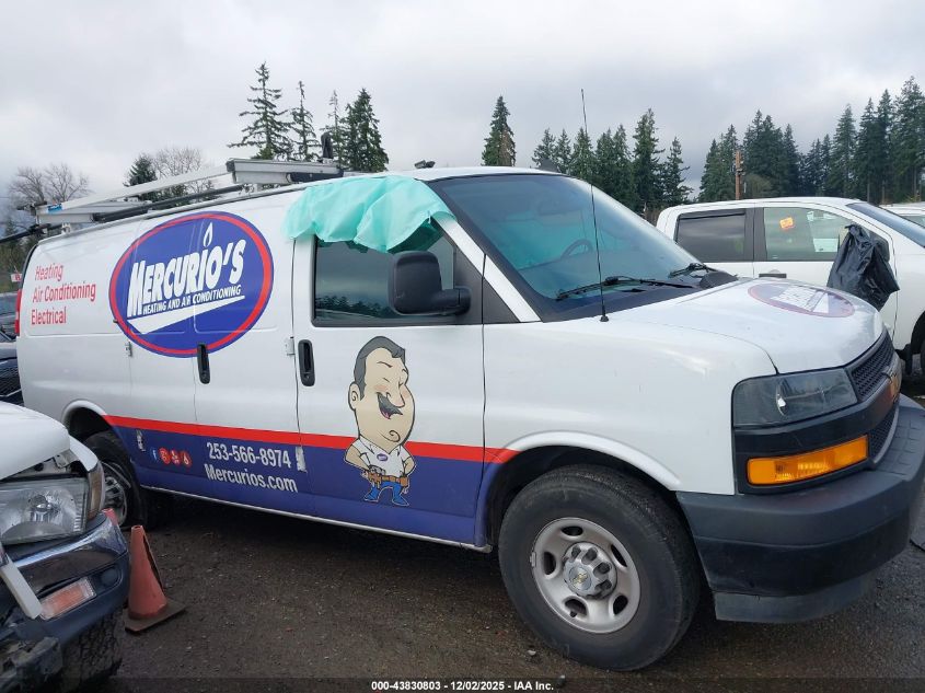 2023 Chevrolet Express Cargo Rwd 2500 Regular Wheelbase Wt VIN: 1GCWGAFP6P1109017 Lot: 43830803