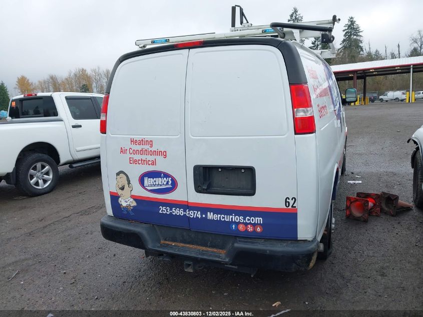 2023 Chevrolet Express Cargo Rwd 2500 Regular Wheelbase Wt VIN: 1GCWGAFP6P1109017 Lot: 43830803