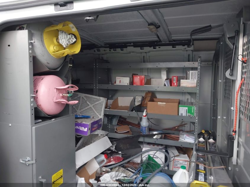 2023 Chevrolet Express Cargo Rwd 2500 Regular Wheelbase Wt VIN: 1GCWGAFP6P1109017 Lot: 43830803