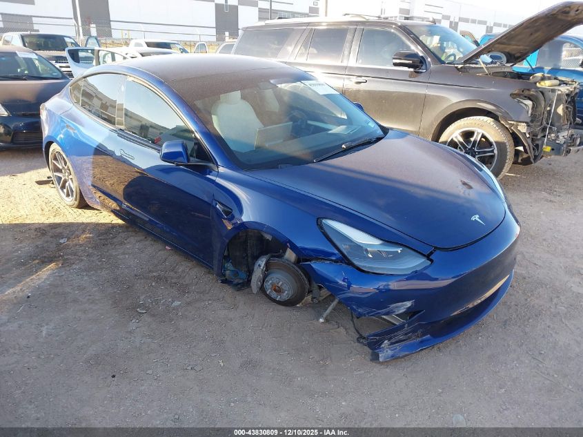 TESLA MODEL 3 STANDARD RANGE PLUS REAR-WHEEL DRIVE