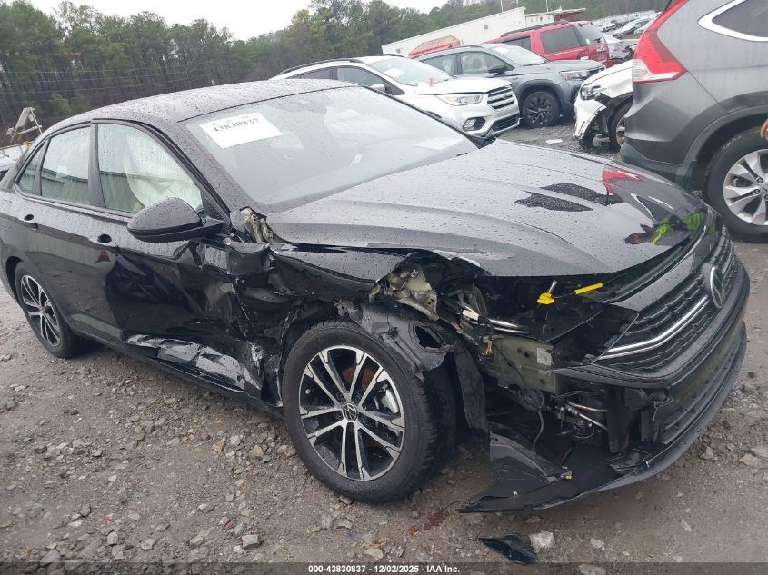 2022 Volkswagen Jetta 1.5T Sport VIN: 3VWBM7BU3NM017186 Lot: 43830837