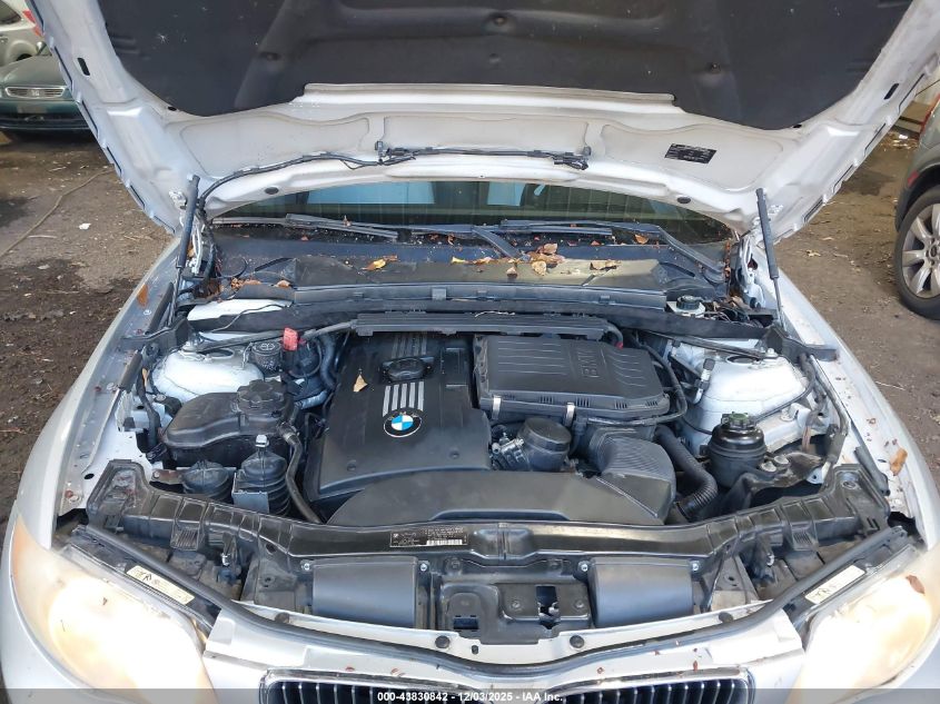 2008 BMW 135I VIN: WBAUN93548VF55000 Lot: 43830842