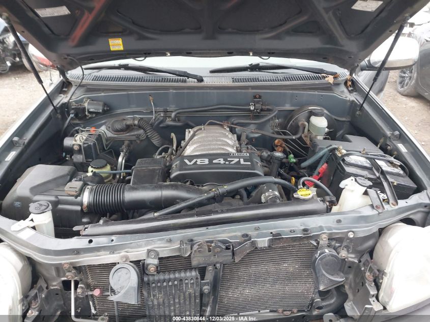 2003 Toyota Tundra Sr5 V8 VIN: 5TBBT441X3S424340 Lot: 43830844