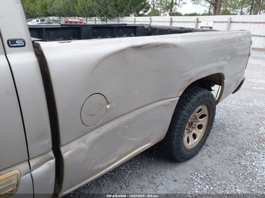 2004 Chevrolet Silverado 1500 Ls VIN: 1GCEC19TX4E148956 Lot: 43830848