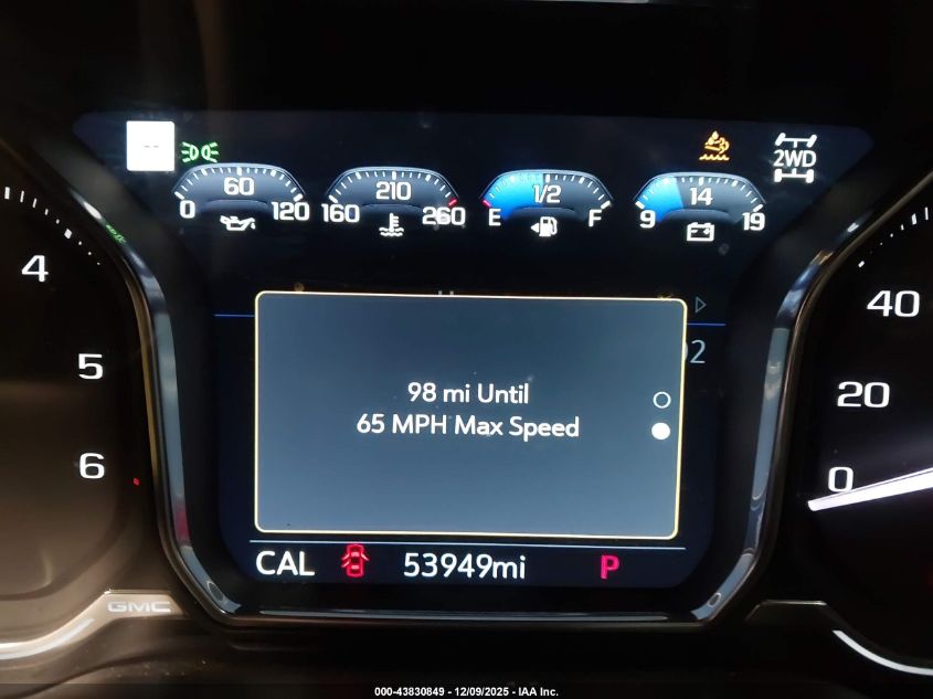 2021 GMC Sierra 1500 4Wd Short Box At4 VIN: 3GTU9EET5MG242792 Lot: 43830849