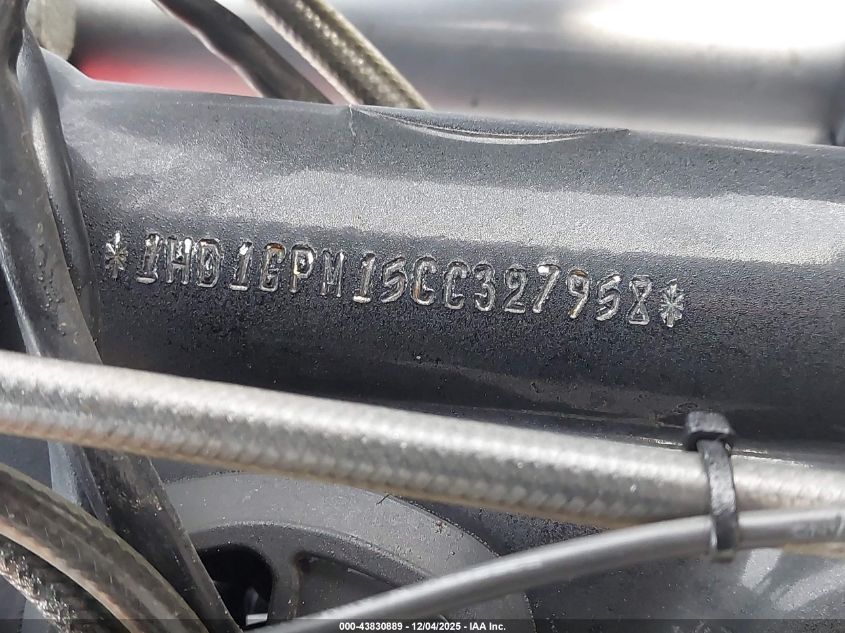 2012 Harley-Davidson Fxdwg Dyna Wide Glide VIN: 1HD1GPM15CC327958 Lot: 43830889