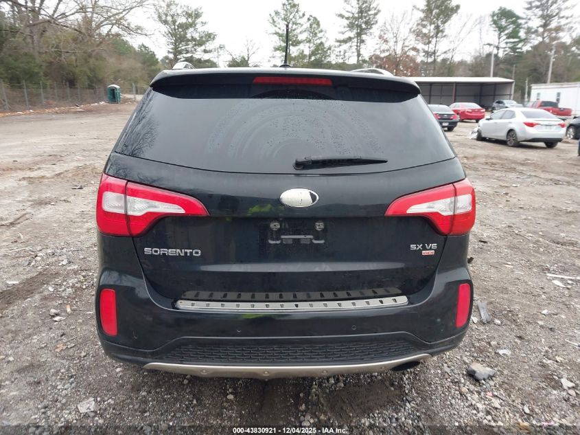2014 Kia Sorento Sx VIN: 5XYKW4A75EG537765 Lot: 43830921