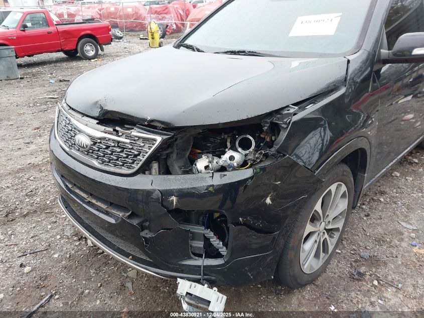 2014 Kia Sorento Sx VIN: 5XYKW4A75EG537765 Lot: 43830921