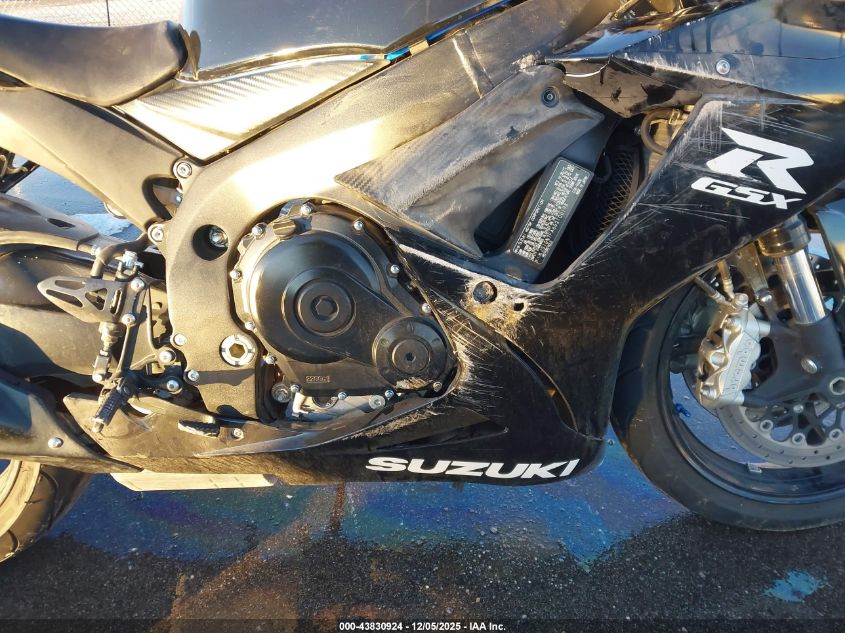 2016 Suzuki Gsx-R600 VIN: JS1GN7FA6G2100198 Lot: 43830924