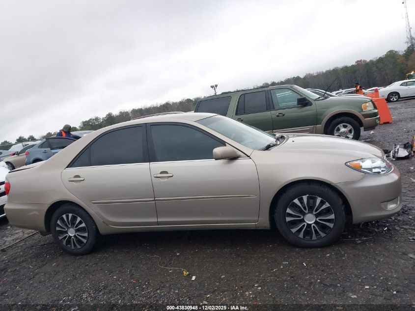 2005 Toyota Camry Xle VIN: 4T1BE32K05U090143 Lot: 43830948