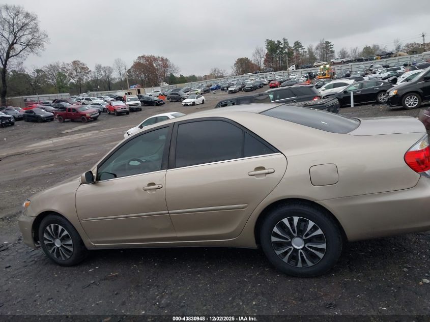 2005 Toyota Camry Xle VIN: 4T1BE32K05U090143 Lot: 43830948